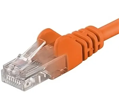 PremiumCord UTP CAT6 7m oranžová / Patch kabel / RJ45-RJ45