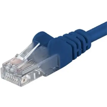 PremiumCord UTP CAT6 0.25m / Patch kabel / RJ45-RJ45 / modrá