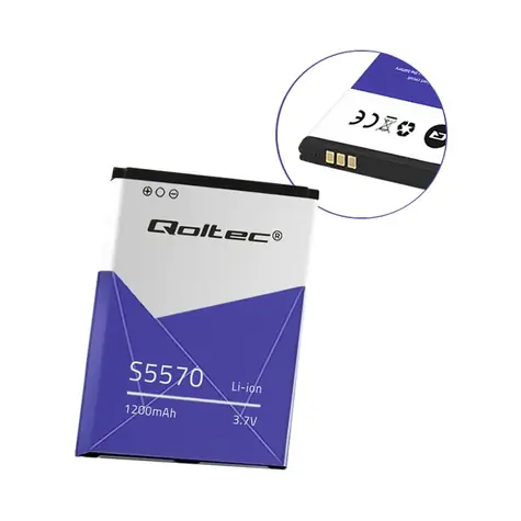 Qoltec Baterie pro Samsung Galaxy Mini S5570 / 1200mAh