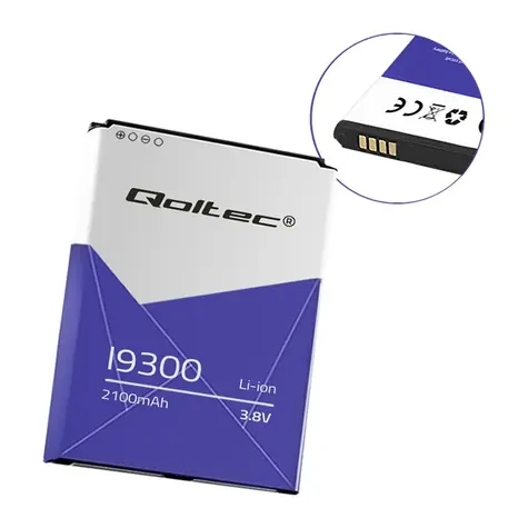 Qoltec Baterie pro Samsung Galaxy S III I9300 / 2100mAh