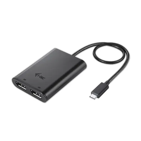 i-tec USB-C Dual 4K DP Video Adapter