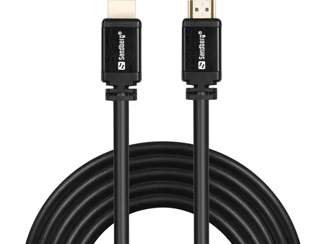 Sandberg propojovací kabel HDMI 2.0 19M > 19M 3m černá
