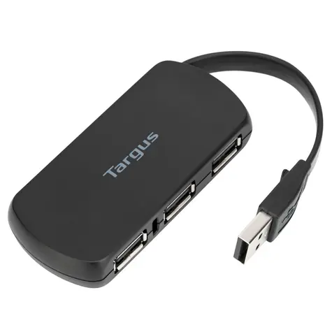 Targus ACH114EU USB Hub černá  / 4 porty / USB 2.0