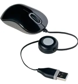 Targus AMU75EU Optická myš černá / drátová / 1000 dpi / USB