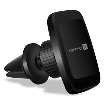CONNECT IT InCarz 6Strong360 černá / Magnetický držák do auta / univerzální / 6 magnetů