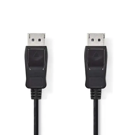 NEDIS kabel DisplayPort / DisplayPort zástrčka - DisplayPort zástrčka Černý / 2m (blisterbox)