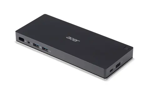 ACER Type-C Docking DC II černá / USB-C / USB 3.0 / HDMI / Display port / LAN