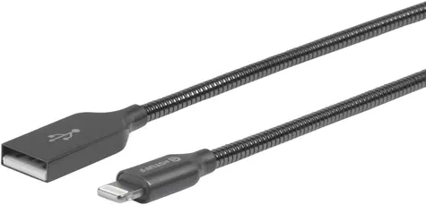 eSTUFF Lightning kabel 0.5m šedá / USB / MFI