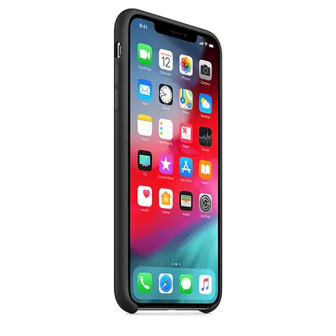 Apple Silicone Case Silikonový kryt pro iPhone XS Max černá