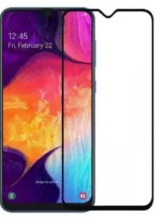 Aligator tvrzené sklo pro Samsung Galaxy A40 celoplošné lepení / černé