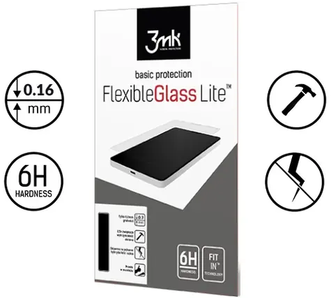 3mk FlexibleGlass Lite Hybridní sklo pro Apple iPhone XS