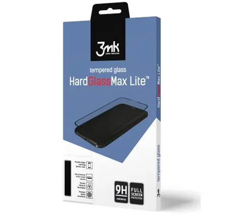 3mk HardGlass Max Lite Tvrzené sklo pro Apple iPhone X černá