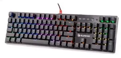 A4tech BLOODY B820R Černá / Herní klávesnice / Mechanické spínače LK Optic / CZ / Podsvícená / USB / 1.8 m