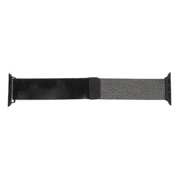 Tactical Loop Magnetický Kovový Pásek pro Apple Watch 1 & 2 & 3 (38mm) černá