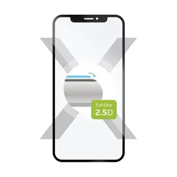 FIXED Full-Cover Ochranné tvrzené sklo pro Samsung Galaxy A20e černá / lepení přes celý displej