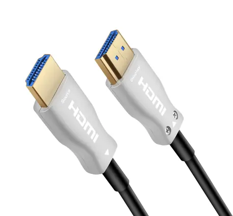 PremiumCord optický fiber HDMI + Ethernet 4K@60Hz 5m / M-M / zlacené konektory