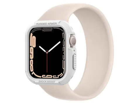 Spigen Rugged Armor ochranný kryt pro Apple Watch 4 44mm bílá