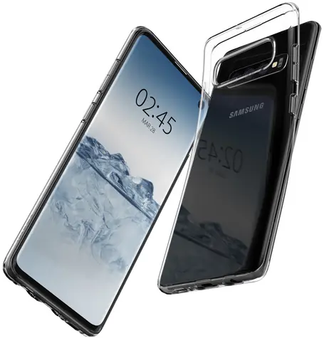 Spigen Crystal Hybrid zadní kryt pro Samsung Galaxy S10 čirá