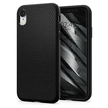 Spigen Liquid Air zadní kryt pro Apple iPhone XR černá