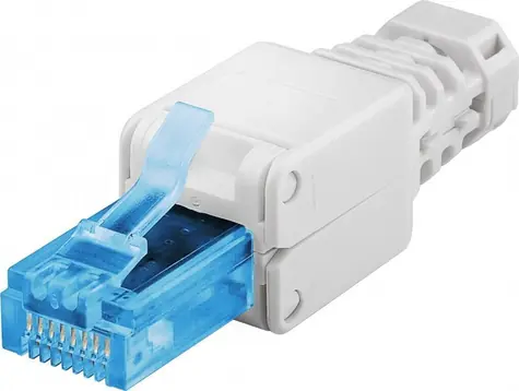 PremiumCord konektor RJ45 Cat6A univerzální - 1ks ( montáž bez nástroje )