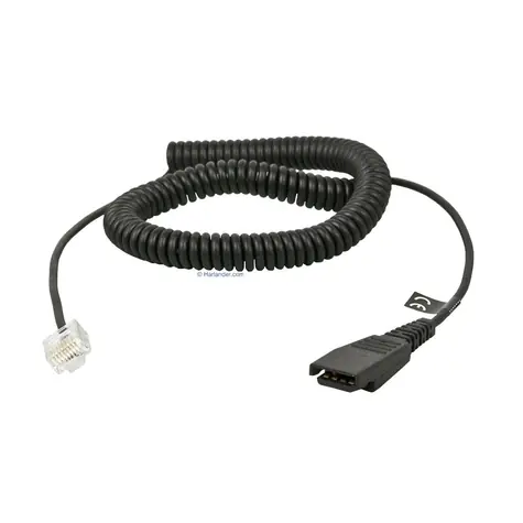 Jabra QD kabel s RJ9 pro BIZ 2400 & BIZ 2410 & BIZ 2415 & BIZ 2420 & BIZ 2425