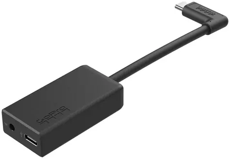 GoPro Pro 3.5mm Mic Adapter / mikrofonní adaptér pro HERO7 Black & HERO6 Black & HERO5 Black