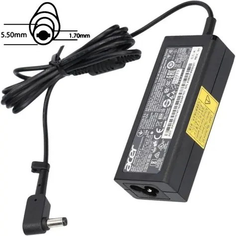 Acer AC adaptér 45W 19V 5.5x1.7 mm  černá / bez síťové šńůry
