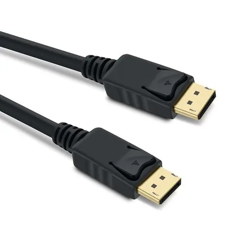PremiumCord DisplayPort 1.4 přípojný kabel M-M 1 m černá / 8K@60Hz / zlacené konektory