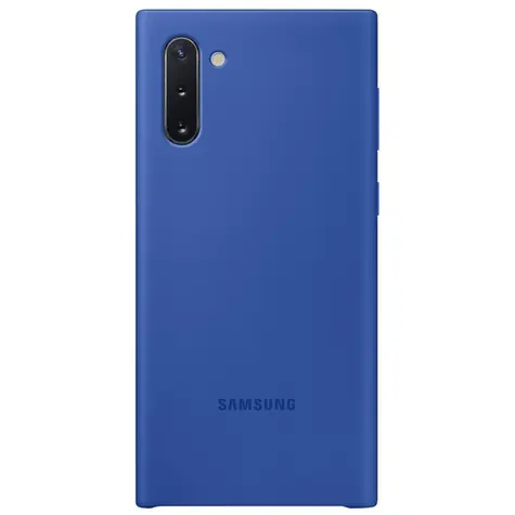 SAMSUNG Silicone Cover zadní kryt pro Samsung Galaxy Note 10 modrá