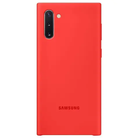 SAMSUNG Silicone Cover zadní kryt pro Samsung Galaxy Note 10 červená