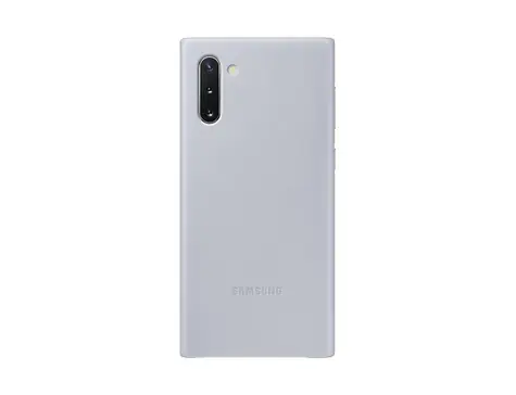 SAMSUNG Leather Cover kožený zadní kryt pro Samsung Galaxy Note 10 šedá