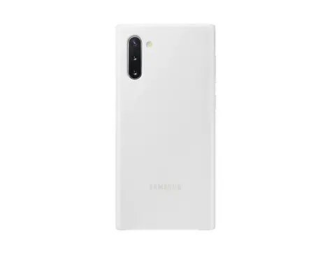 SAMSUNG Leather Cover kožený zadní kryt pro Samsung Galaxy Note 10 bílá