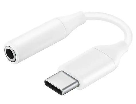 SAMSUNG EE-UC10J adaptér USB-C na 3.5mm audio jack bílá