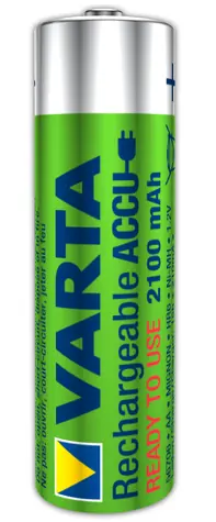 Varta Longlife Nabíjecí baterie AA / 1.2V / 2100mAh / NiMH / 