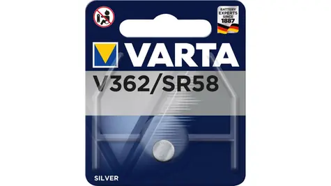 Varta Knoflíková baterie SR58 / 1.55V / 21 mAh / oxid stříbra / 1 ks / v blistru 