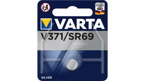 Varta V371 Knoflíková baterie SR69 / 1.55V / 44 mAh / oxid stříbra / 1 ks / v blistru 