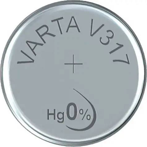 Varta Knoflíková baterie SR62 / 1.55V / 8 mAh / oxid stříbra / 1 ks / v blistru 