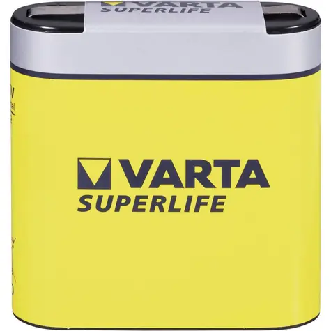 Varta Superlife Baterie 3R12 / 4.5V / 2500 mAh / zinko-uhlíková / 1 ks / v blistru