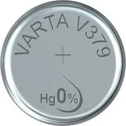 Varta V379 Knoflíková baterie SR63 / 1.55V / 14 mAh / oxid stříbra / 1 ks / v blistru 