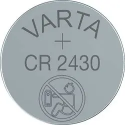 Varta Knoflíková baterie CR2430 1ks / 3.0V / 280 mAh / lithium / v blistru 