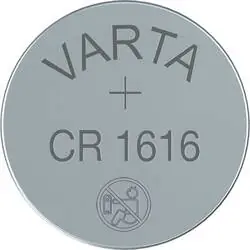 Varta Knoflíková baterie CR1616 / 3.0V / 55 mAh / lithium / 1 ks / v blistru 