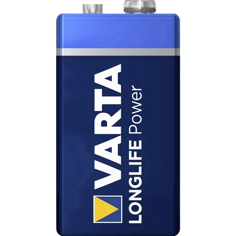 Varta High Energy Baterie 6LR61 / 9.0V / 550 mAh / alkalická / 1 ks / v blistru