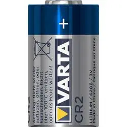 Varta Professional Baterie CR2 / 3.0V / 920 mAh / lithium / 1 ks / v blistru