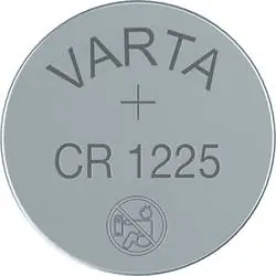 Varta Knoflíková baterie CR1225 / 3.0V / 48 mAh / lithium / 1 ks / v blistru 