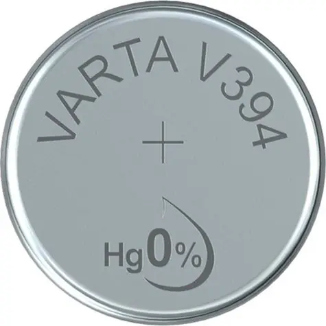 Varta Knoflíková baterie V394 / 1.55V / 67 mAh / oxid stříbra / 1ks / v blistru 