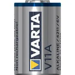 Varta Baterie A11 / 6.0V / 38 mAh / alkalická / 1 ks / v blistru 