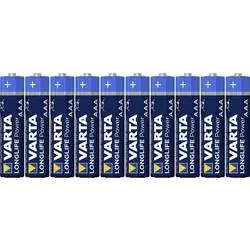 Varta High Energy Baterie AAA 10ks / 1.5V / alkalická / v blistru