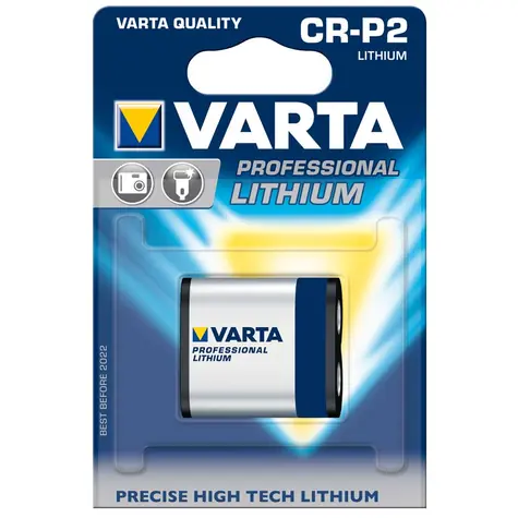 Varta Photo Baterie CR-P2 / 6.0V / 1450 mAh / lithiová / 1 ks / v blistru