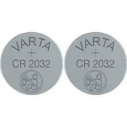 Varta Knoflíková baterie CR2032 2ks / 3.0V / 230 mAh / lithium / v blistru 