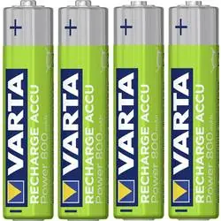 Varta Ready2Use Nabíjecí baterie AAA 800 mAh 4ks / 1.2V / 800 mAh / NiMH / v blistru